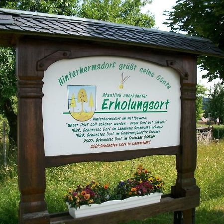 Fewo Hoyer Lägenhet Hinterhermsdorf Exteriör bild